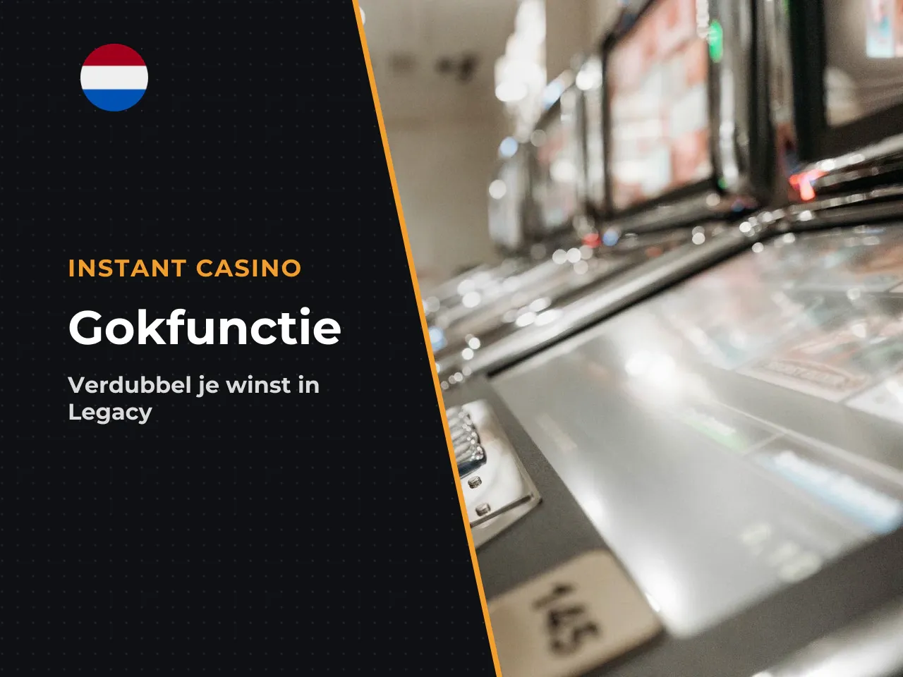 Gamble-functie verdubbel of verlies. Na elke