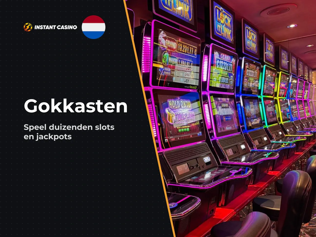 Instant Casino slots, jackpots en gratis