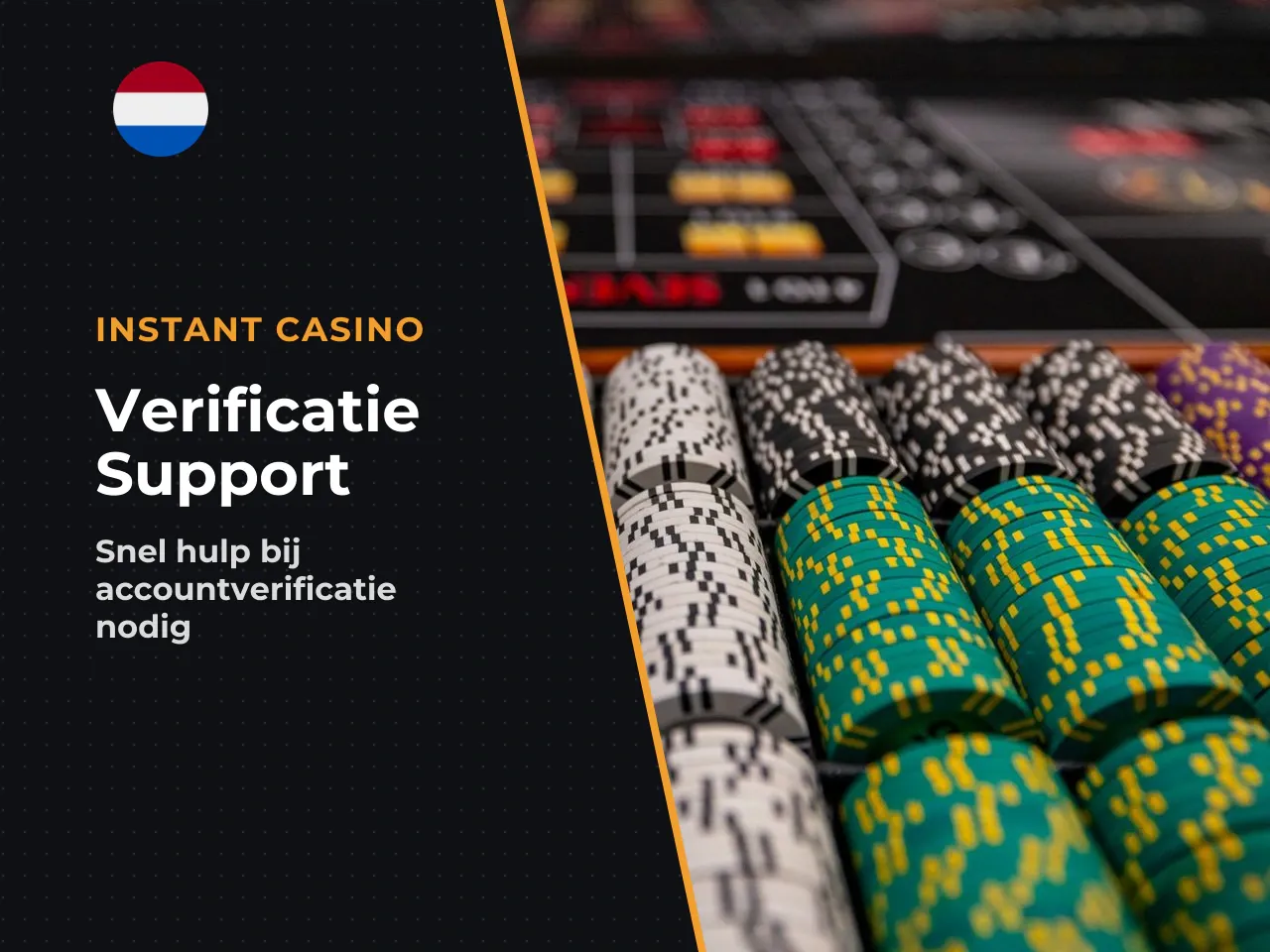 Instant Casino verificatie en hulp bij